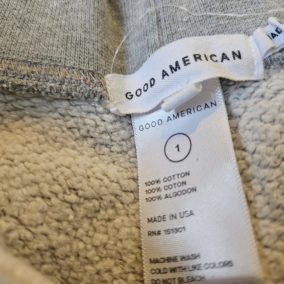 Good American Light Gray Joggers - Picture 2 of 2